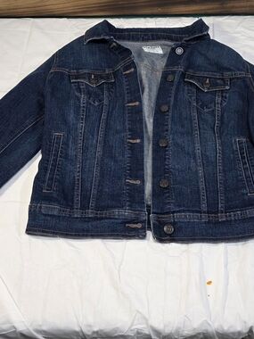 Old Navy Dark Blue Denim Jean Jacket